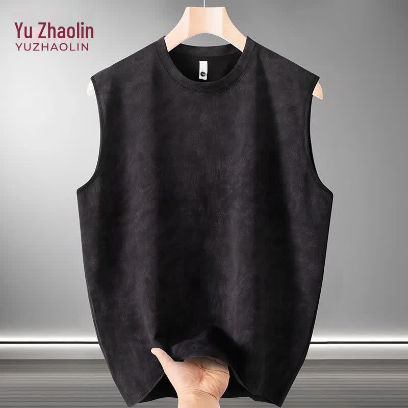 YUZHAOLIN Men s American Retro Sleeveless Vest L