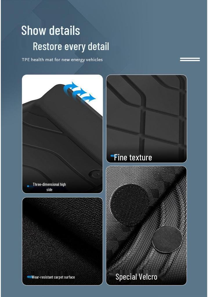 Changan Qiyuan Q07 TPE Car & Trunk Mats: Fits 25 Models, Eco-Friendly