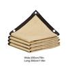 Sun Shade Sail UV Protection Beige Shading Net UV Protection Plant Shed Outdoor Sunshademesh Sunscreen Shading Tent Sun Shade