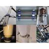Stainless Steel Heavy Duty Flat Band Pipe Clamp with Rubber Cushion, Multipurpose Rigid Ho