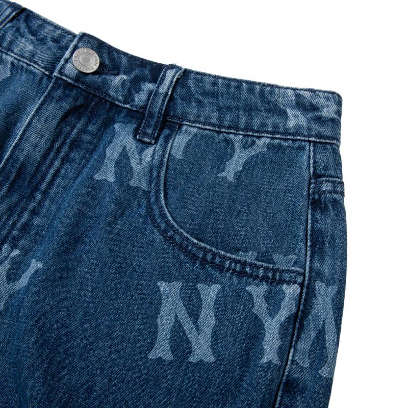 New MLB New York Yankees SS24 Jeans Women's Indigo 3FDPB0141-50INS