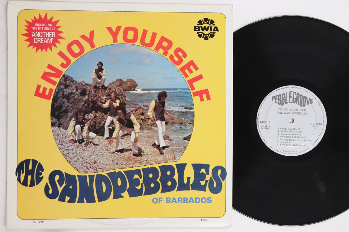 

LP Record SANDPEBBLES OF BARBADOS - Enjoy Yourself PG1010 PEBBLEGROOVE 1973 Barbados Reggae, Ska & Dub Used