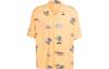 Originals ENJOY RESORT Shirts Men's Acid Orange Yellow Cuban Collar Moderate Other IT8178