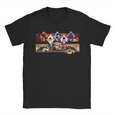 Vijf Beesten & Oude Helden T-shirts Cookie Run Kingdom Puur Katoenen Kleding Nieuwigheid Korte Mouw O-Hals T-shirt Uniek T-shirt