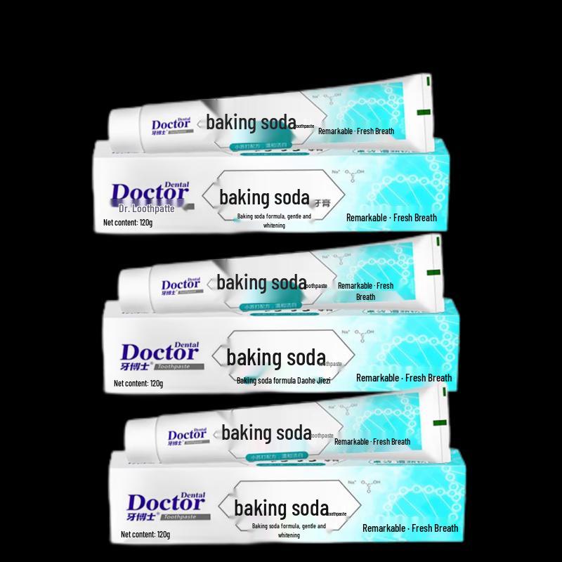 Dr. Ya Baking Soda Toothpaste for Fresh Breath & Whitening