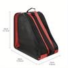 Multi-Functional Roller Skate & Ice Skating Bag Large Capacity Durable Oxford Fabric with Adjustable Shoulder Strap Travel Sports Bag for Outdoor