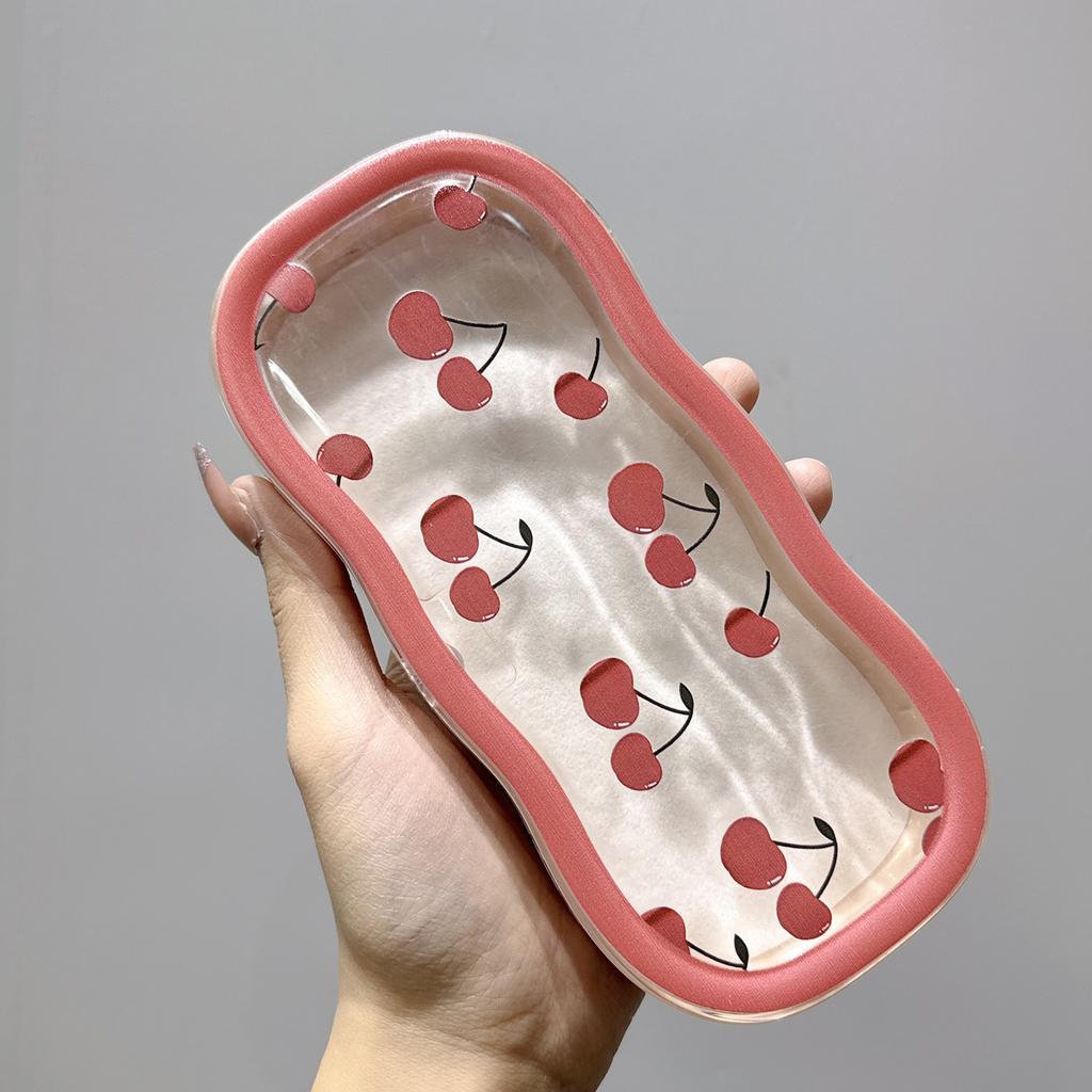 Minimalist Floral Bow Wavy Eyeglass Case,Creative Personalized Glasses Storage Box, Butterfly Kitty Eyewear Holder For Students