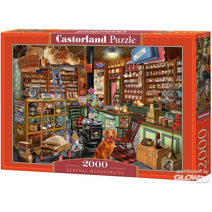 Puzzle 2000 pièces : général marchandise