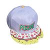 Korean Style Pizza Baseball Cap Letter Embroidery Peaked Cap Casual Sun Hat  Girl