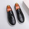 Classics Men Loafers Slip on White Wedding Men Shoes Casual Man Dress Men Fashion Moccasins Business Luxury Leather Shoes Men