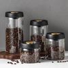 Vacuum-Sealed Glass Coffee Bean & Tea Storage Jar
