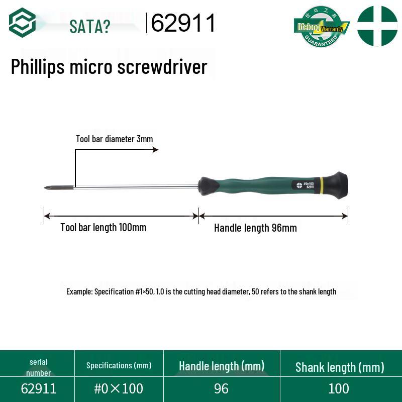 Miniature Screwdriver Set: Slotted & Phillips Heads for Mobile Phones & Watches