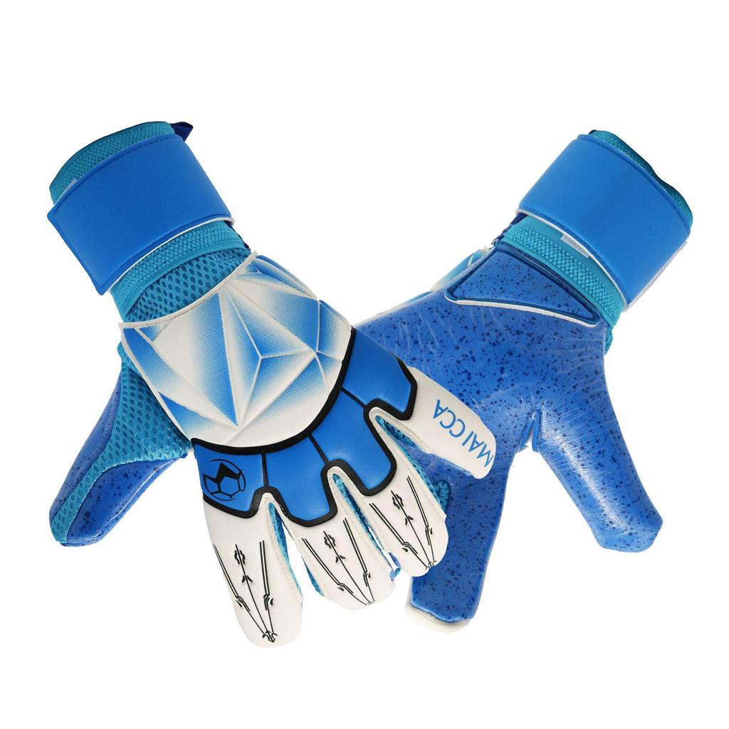 McDavid Yu Series 11.0 Adult Half-Finger Goalkeeper Gloves with Finger Protection