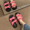 Thick-soled Cool Slippers Women's Summer Wear Exquisite and Beautiful Bow Sandals New Fashion Beach