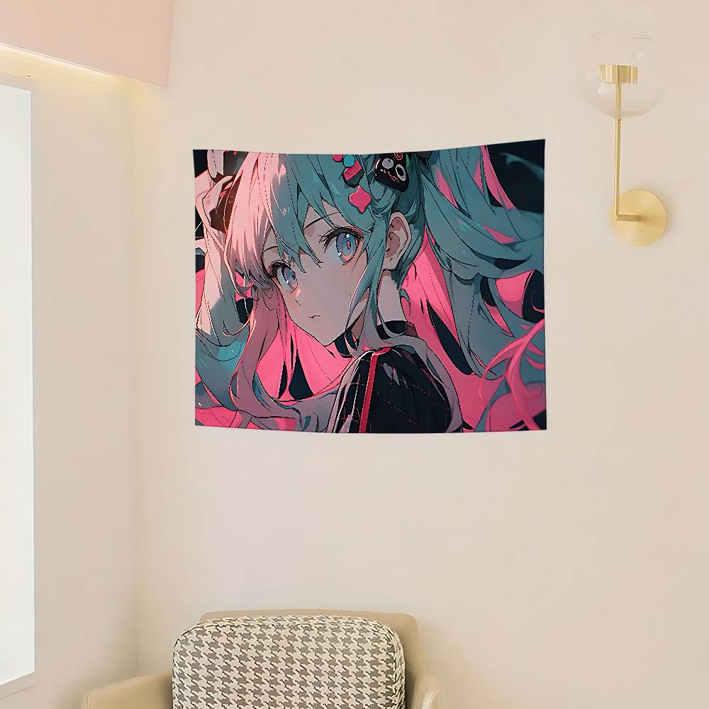 Gaming Anime Girls Flag Banners Garage Car Tapestry Flag Garage Outdoor Decor Bedroom