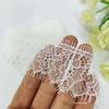 4CM Border Lace  Price 30 Meters=10 Pieces Eyelash Lace Trim Chantilly French Lace Off White, Black in Stock Free Ship