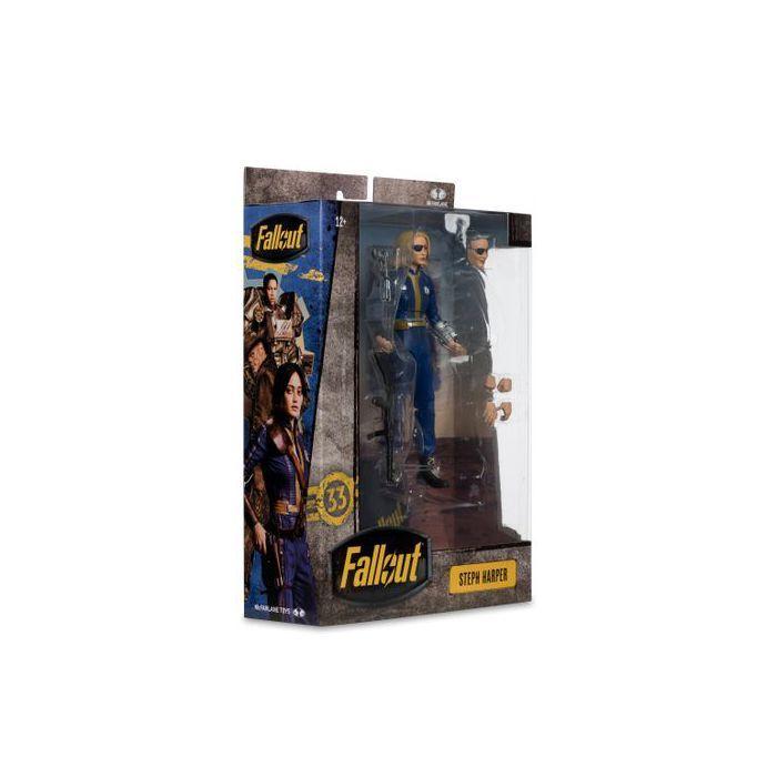 Figurine articulée Fallout – Steph Harper 7" (17,8 cm) McFarlane Toys, 22 articulations, accessoires
