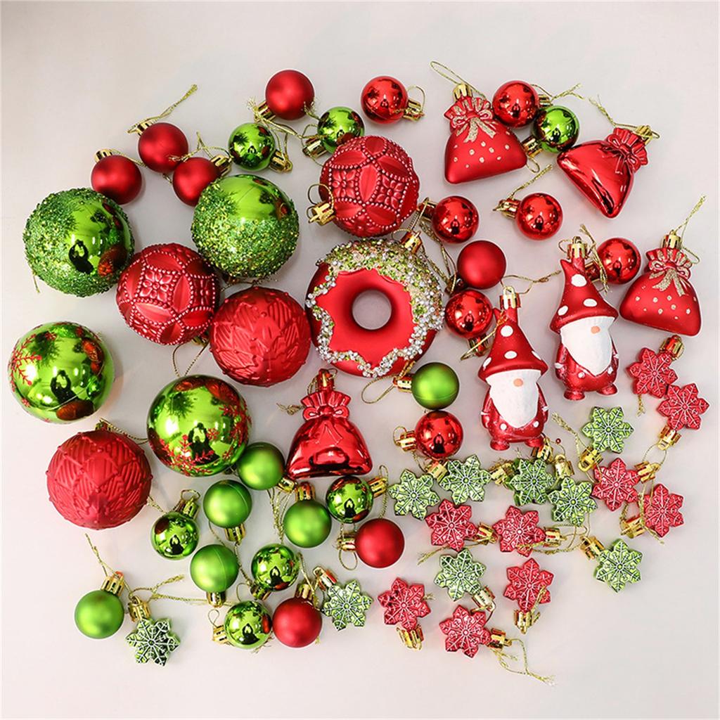 Christmas Gift Painted Christmas Ball Set Ornament, Christmas Decoration, Christmas Tree Ornament