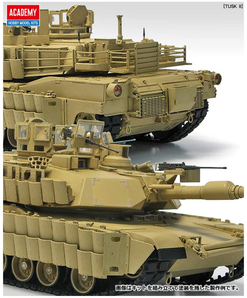 Academy Scale US Army M1A2 Abrams TUSK2 Plastic Model Kit 13298 1/35