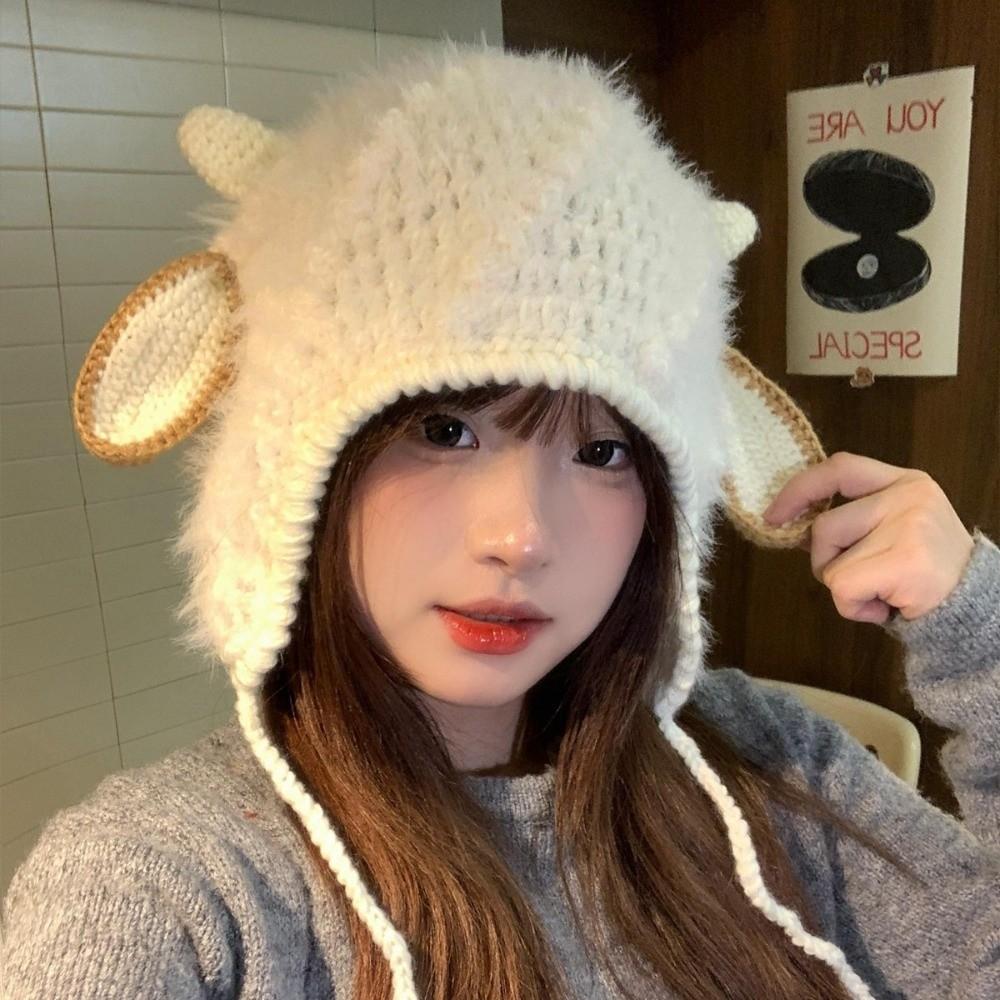 Ear Protection Winter Hats for Women Keep Warm Furry Hat Cute Plush Hat Autumn Winter