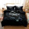 3D digital printing bedding four-piece set three-piece set skull sheet quilt pillow