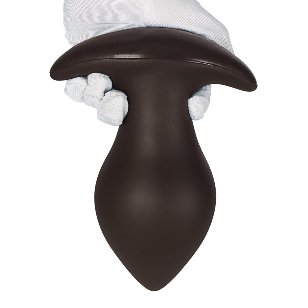 Liquid Silicone Anal Plug for Men Women - Soft Butt Plug for Anal Stretching, Body-Safe Adult Sex Toy for Solo & Couples
