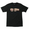 Independent Trucks X Toy Machine FIST LOGO Skateboard T Shirt BLACK