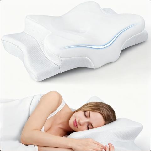 Ultra Pain Relief Cooling Pillow for Neck Support