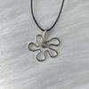 Flower Charm Pendants Abstract Flower Charm Dangle Jewelry Making Accessories