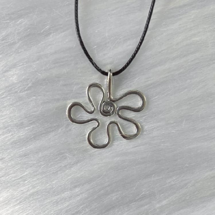 Flower Charm Pendants Abstract Flower Charm Dangle Jewelry Making Accessories