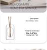 Simple Luxury Aroma Glass Vase - Muji-Inspired Essential Oil Holder