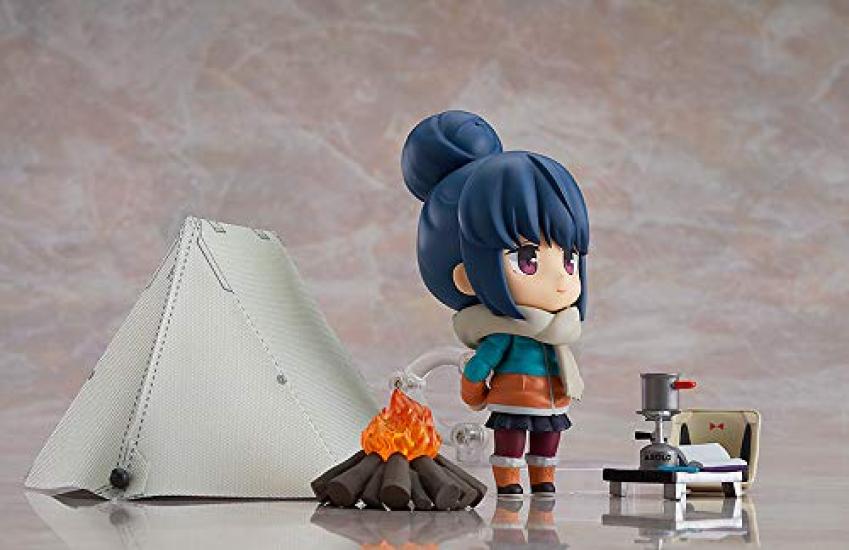 Nendoroid Yurucamp Shima Rin DX Ver. Maßstabslose, mit ABS und PVC bemalte Actionfigur