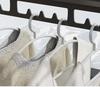 Aluminum Alloy Folding Clothes Drying Rack: No-Drill, Indoor/Outdoor Use