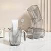 Luxury-lite Transparent Mouthwash Cup, Wash Basin Cup, Simple Toothbrush Cup, Handle Tooth Cup, Toothbrushing Cup
