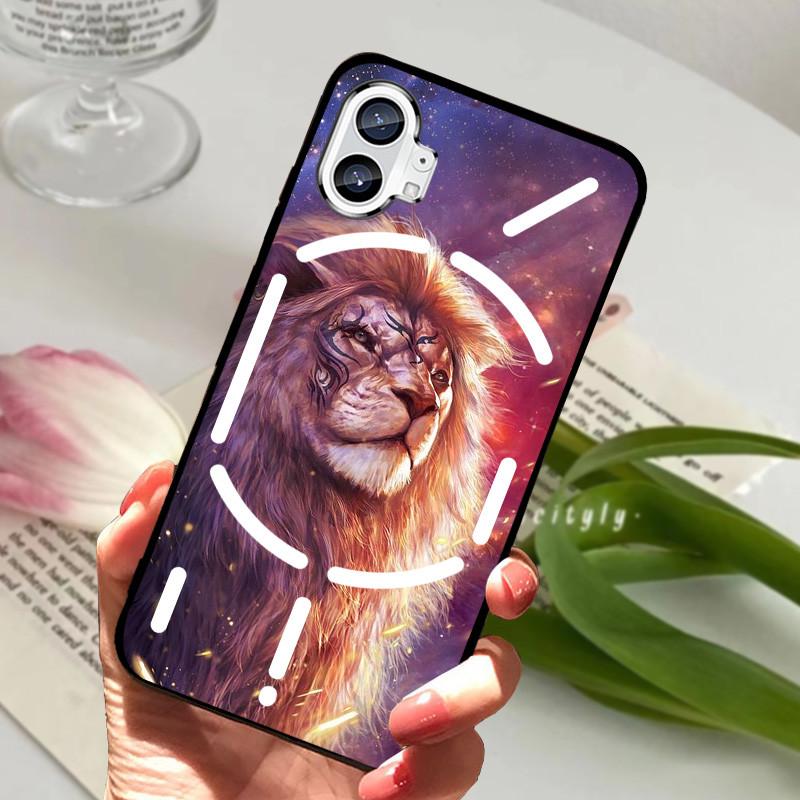 Hülle Für Nothing Phone 1 Hülle Stoßfest Schwarzer Bumper Rückseite Handyhülle Für Nothing Phone 2 Eins zwei Hülle Funda Nothingphone2