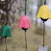 Ancient Chinese Cast Iron Flower Wind Chime for Outdoor Balcony or Courtyard