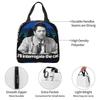 Supernatural Castiel I'll Interrogate The Cat Insulated Lunch Bag for Women Office Cooler Thermal Food Box Tote Lunch Boxes