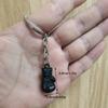 Creative Boxing Gloves Keychain Metal 3D Fighting Gloves Pendant Trendy Car Bag Accessories Keyring For Men Competition Gifts