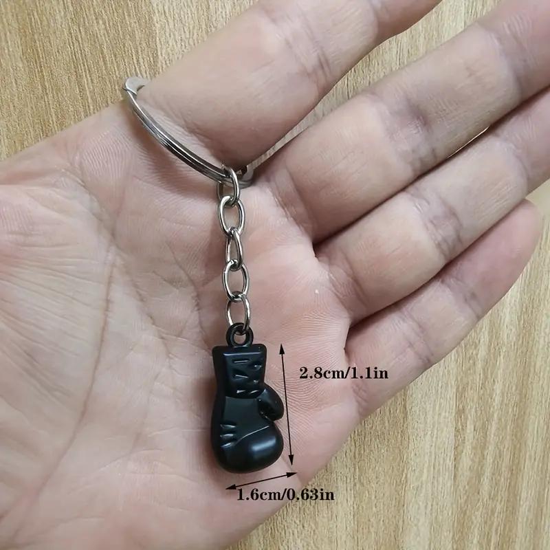 Креативные боксерские перчатки брелок металлический 3D боевые перчатки кулон модные — фото 3