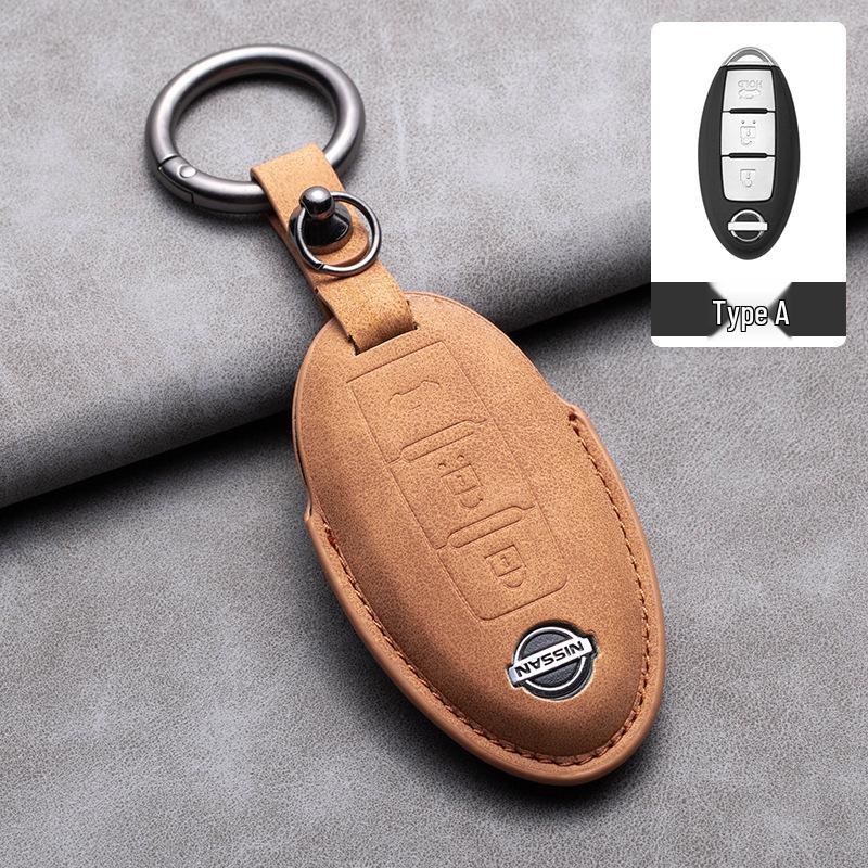 Nissan Car Key Cover for Qashqai, Teana, Tiida, Paladin, Murano, Sylphy, and X-Trail Models