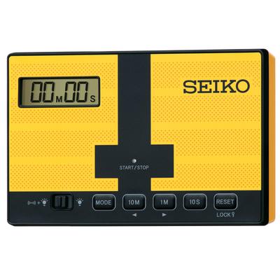 Hodiny MT801Y Digitálny Mini Časovač Stolové Hodiny pre Plávanie a Súťažné Plávanie, Dotyková Platňa, Žlté, 67 x 103 x 23mm