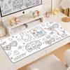 New Arrival Miffy Mouse Pad Cute Cartoon Rabbit Desk Mat Aesthetic Kawaii Computer Accessories for Dorm Bedroom Office Decor