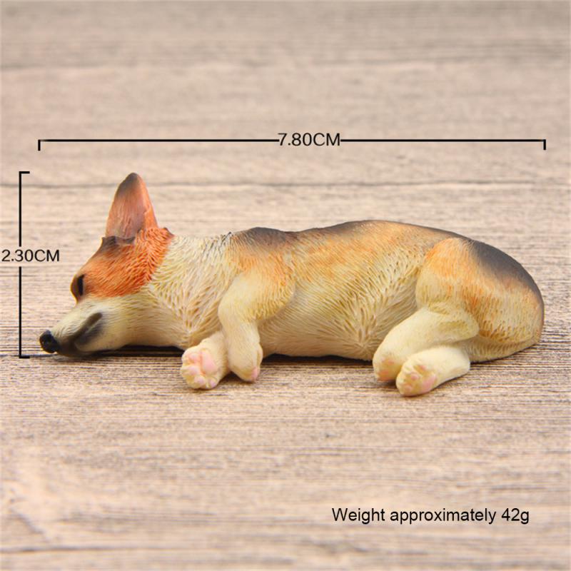 Car Dashboard Dog Toys Accessories Decorate Exquisite Mini Corgi Resin Doll Ornament Auto Interior Cute Puppy Gift Decorations