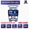 Bezdrátové autorádio Carplay pro KIA Carens 2007-2012 Android multimediální přehrávač videa GPS navigace WIFI 4+64GB