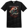 T-shirt Rock Retro Grafica Serpente Vintage Copertina Album Heavy Metal