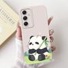 Phone Case For Samsung Galaxy A55 A54 5G Camera Shockproof Soft Liquid Silicone Bumper On Samsung A54 A 55 Funny Animals Meme