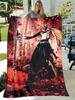 Bleach Anime Cartoon Plush Flannel Throw Blanket for Living Room Bedroom Bed Sofa Picnic Cover Kids Soft Cozy Warm