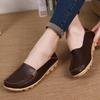 Fashion Women Shoes Plus Size Flat Shoes Women Genuine Leather Loafers Nurse Slip On  Women Flat Oxford Sapato Feminino Ballet Flats