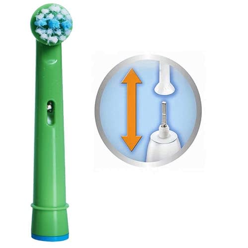 Gameplus | Compatible Electric Toothbrush Replacement Brushes for Children, Braun Oral-B EB10, Soft [2 Sets of 4 Brushes Per Pack, Total 8 Brushes]