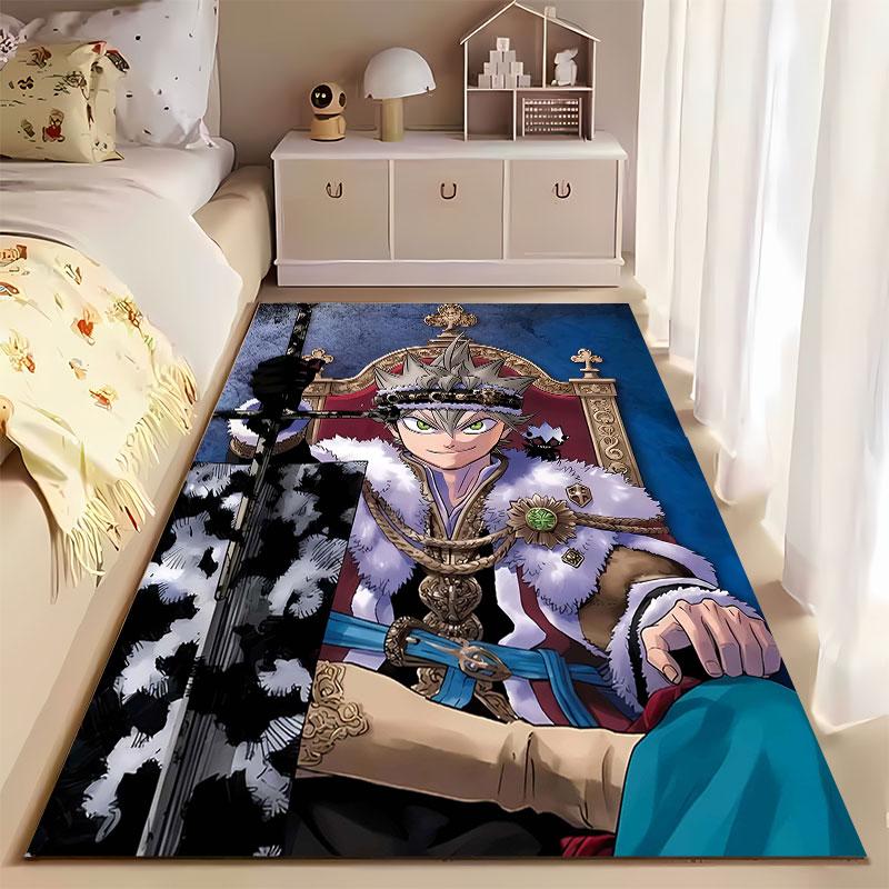Royal Warrior Anime Style Carpet Suitable As a Non-slip Mat for the Living Room or Bedroom Sofa